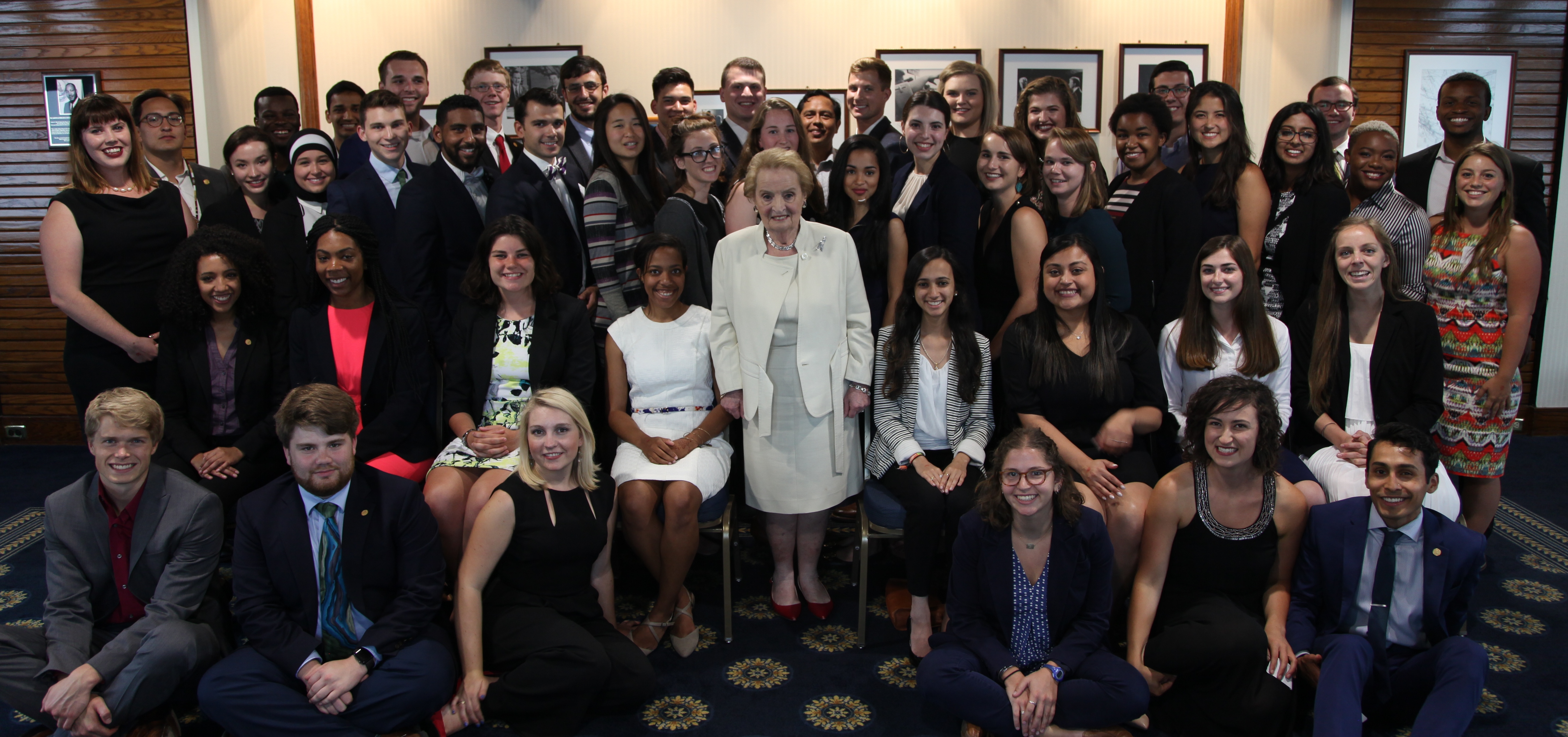 Group Photo with Secretary Albright
